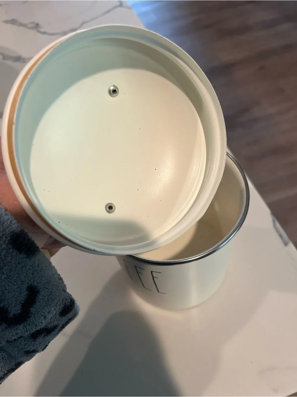 Rae Dunn Tin coffee canister